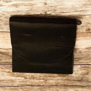 Satin tiny crossbody or evening bag with string